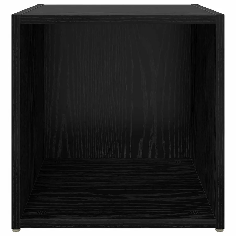 Ensemble meuble TV Montage mural 4 pcs Noir 37 x 35 x 37,5 cm - 6