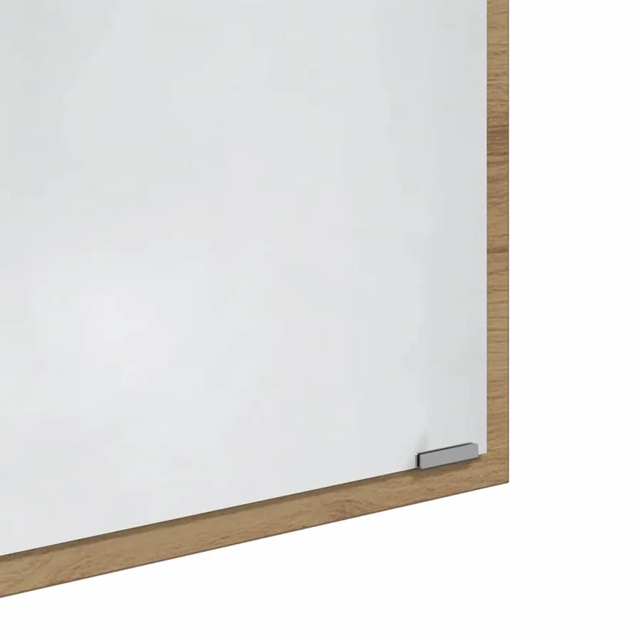 Miroir de salle de bain LED Chêne artisanal 40 x 37 x 8.5 cm - 9