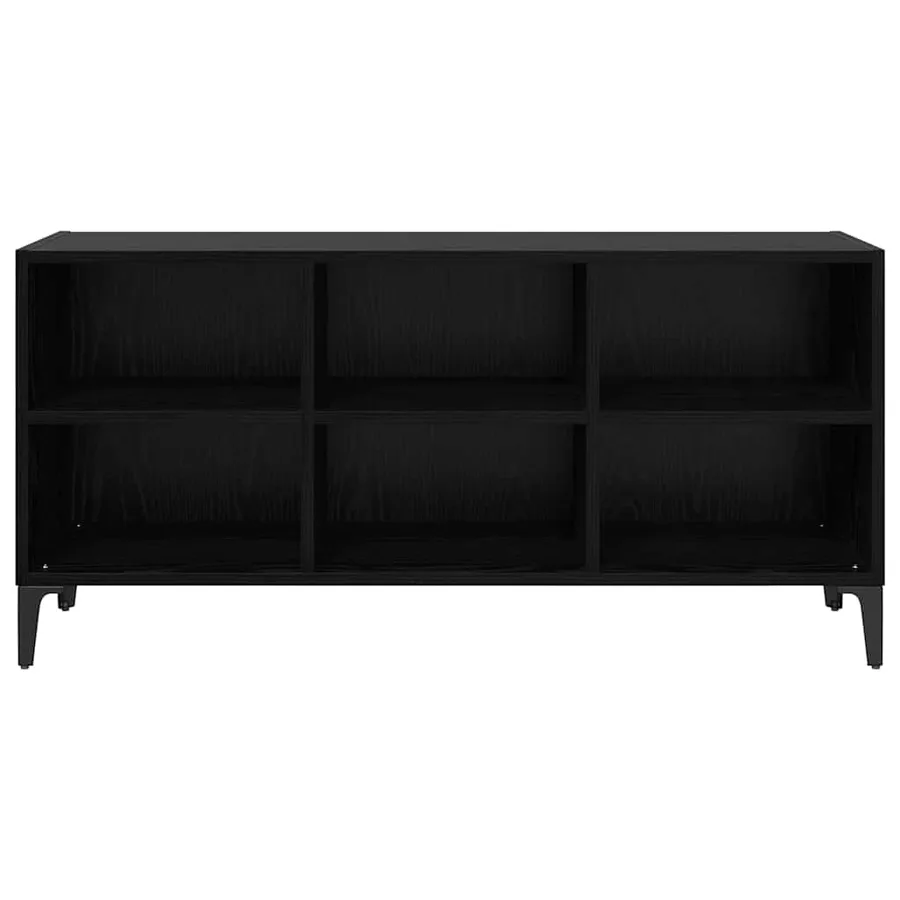 Ensemble meuble TV Noir 103,5 x 30 x 50 cm Bois d’ingénierie - 5