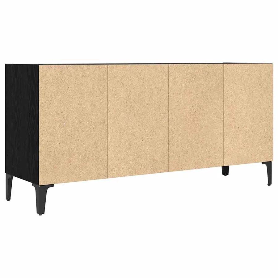 Ensemble meuble TV Noir 103,5 x 30 x 50 cm Bois d’ingénierie - 7