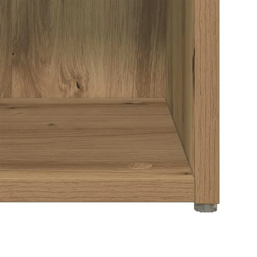 Ensemble meuble TV 4 pcs Chêne artisanal Bois d'ingénierie - 8