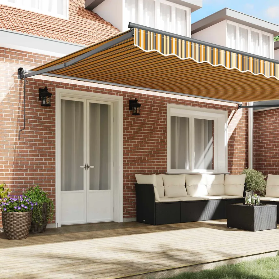 Auvent rétractable Multicolore 500 x 300 x 165 cm - 3