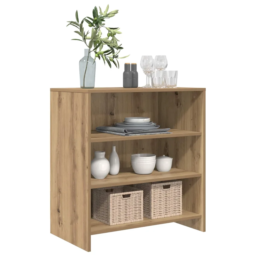 Buffet Marron 70 x 41 x 75 cm Bois d'ingénierie - 3