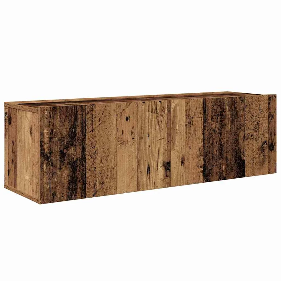 Ensemble meuble TV 8 pcs Bois Ancien Bois d'ingénierie - 7