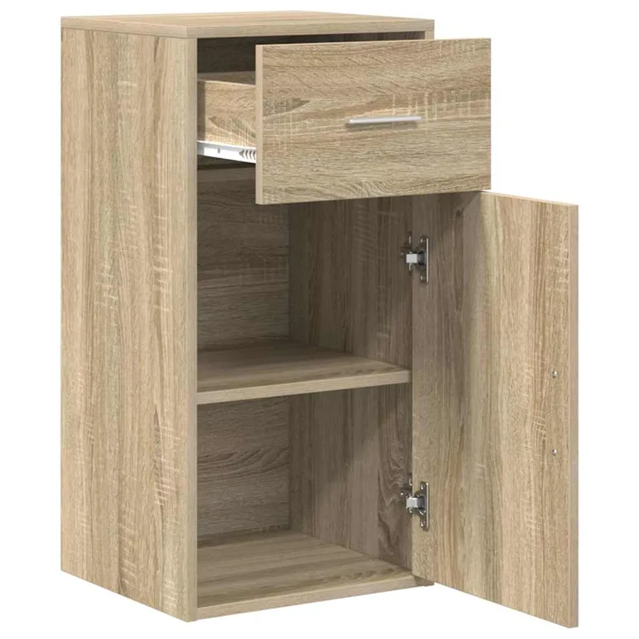Buffet avec tiroir Chêne Sonoma 38 x 34 x 75 cm - 5