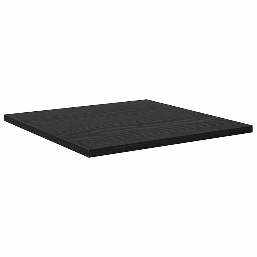 Étagère à livres 4 pcs Noir 40 x 40 x 1,5 cm Bois d'ingénierie - 5