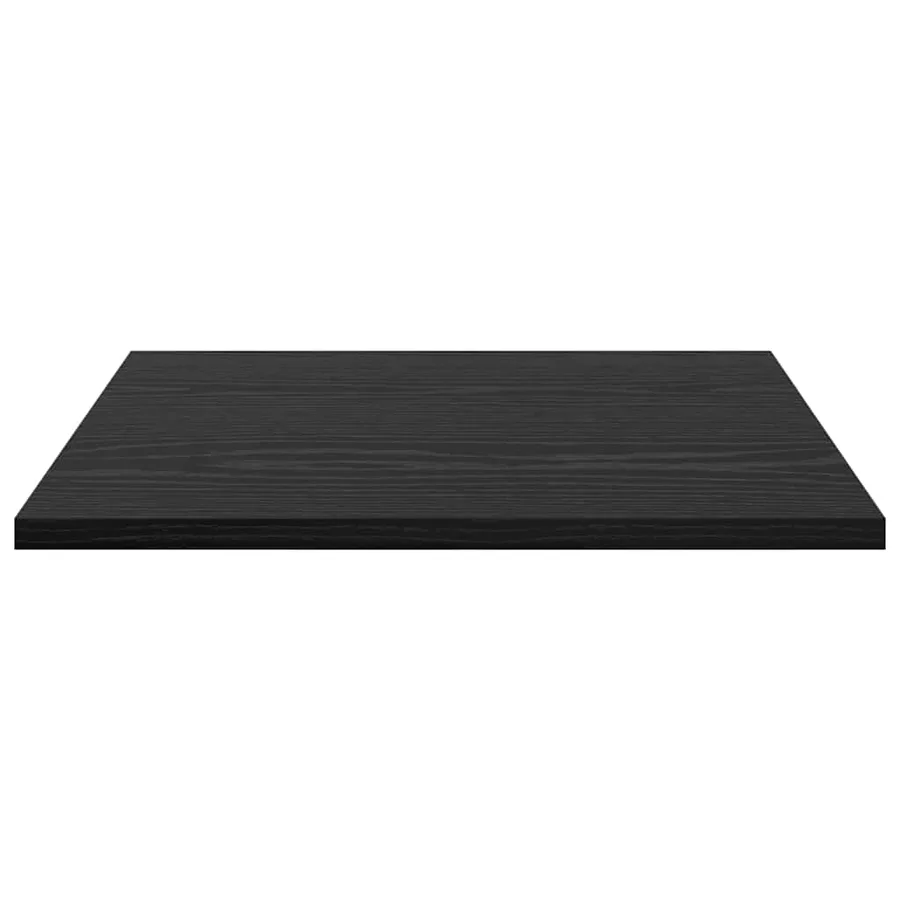 Étagère à livres 4 pcs Noir 40 x 40 x 1,5 cm Bois d'ingénierie - 6