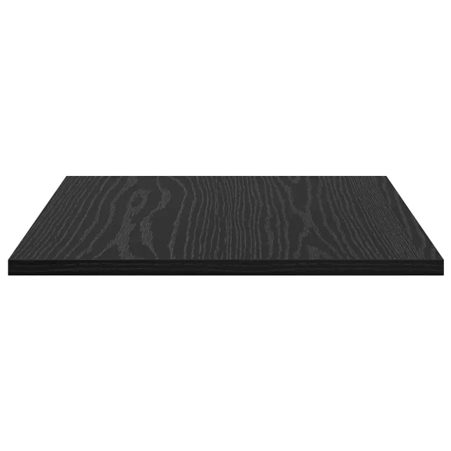 Étagère à livres 4 pcs Noir 40 x 40 x 1,5 cm Bois d'ingénierie - 7
