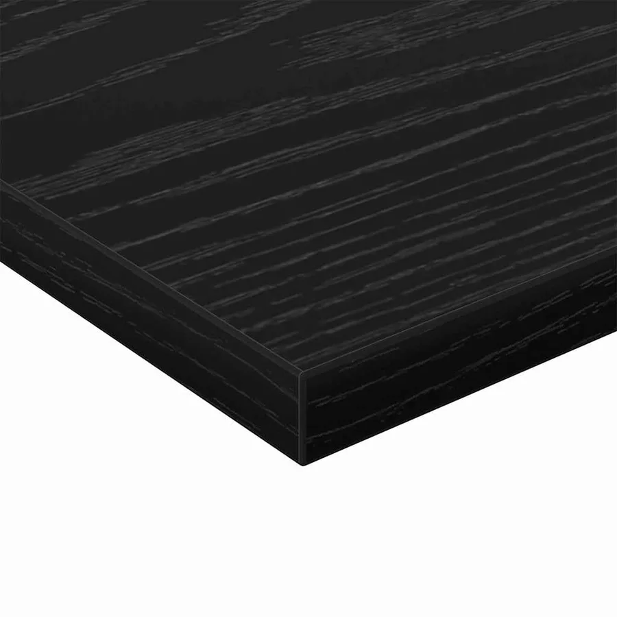Étagère à livres 4 pcs Noir 40 x 40 x 1,5 cm Bois d'ingénierie - 9