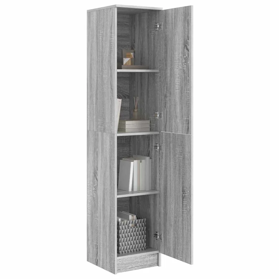 Haut Armoire Gris Sonoma 35 x 39 x 168 cm - 3