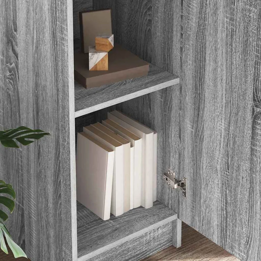 Haut Armoire Gris Sonoma 35 x 39 x 168 cm - 4