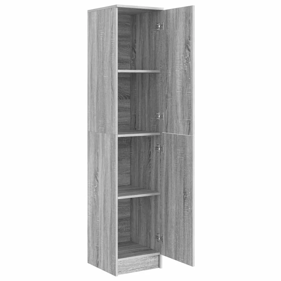 Haut Armoire Gris Sonoma 35 x 39 x 168 cm - 5
