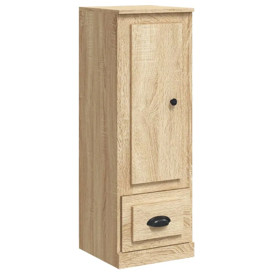 Buffet haut chêne sonoma 36x35,5x103,5 cm bois d'ingénierie - 2