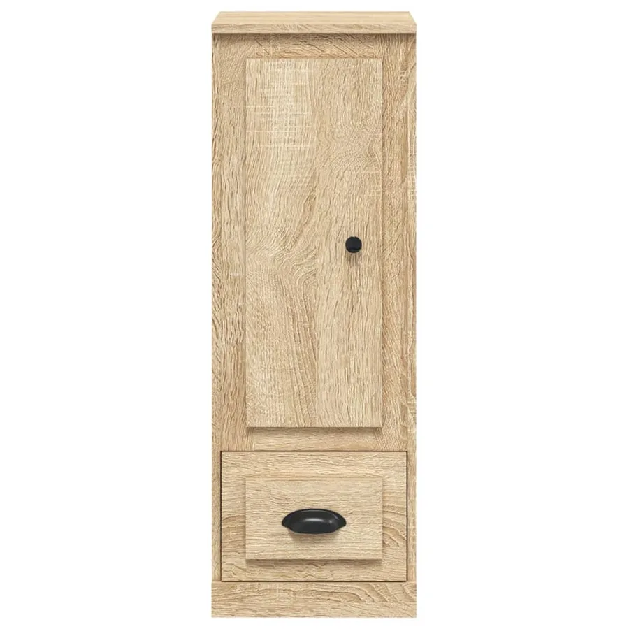 Buffet haut chêne sonoma 36x35,5x103,5 cm bois d'ingénierie - 5