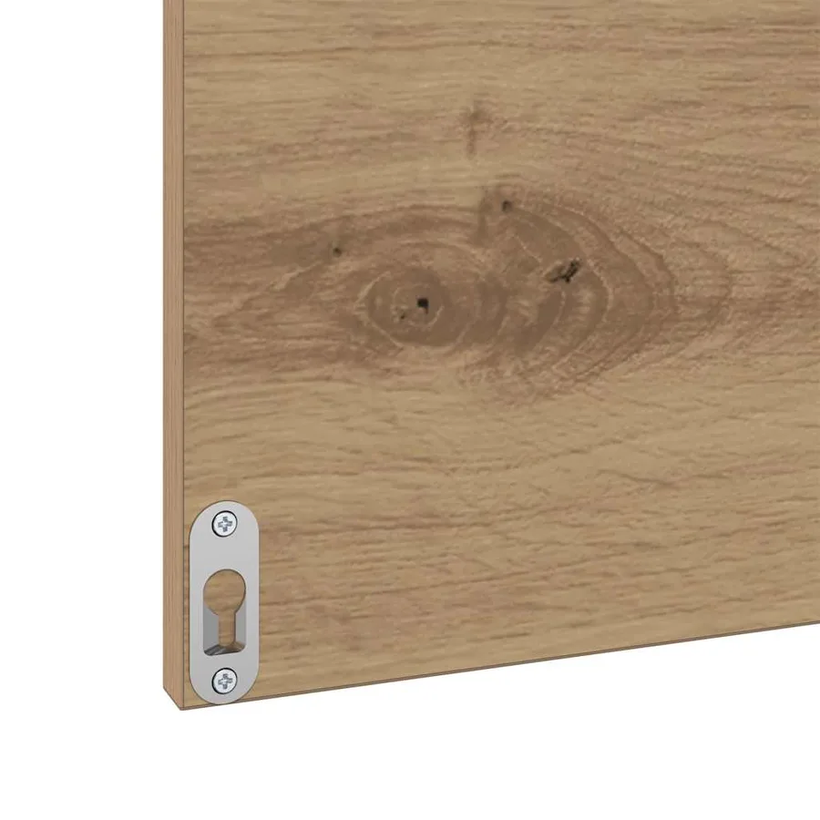 Ensemble de mobilier de salle de bain 3 pc Chêne artisanal - 8