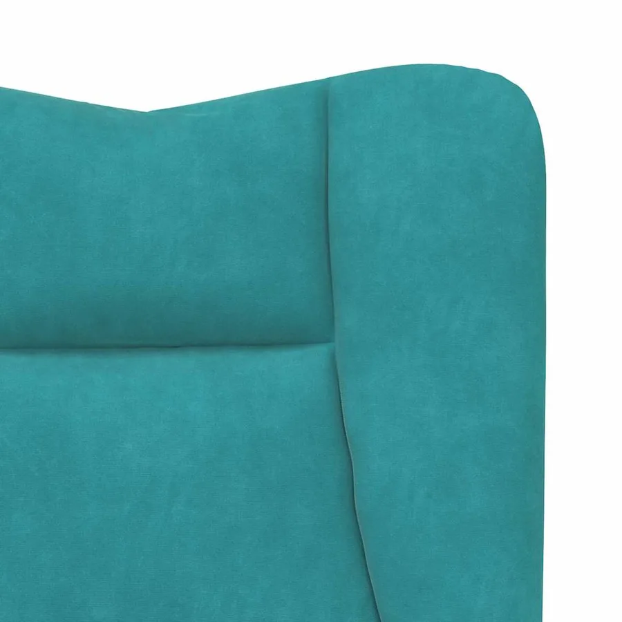 fauteuil Turquoise 63 x 67 x 94 cm Velours - 7