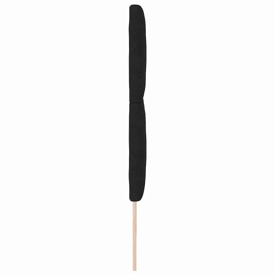 Tête de lit LED Noir 200 cm tissu - 6