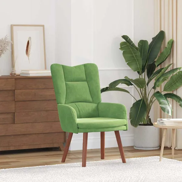 fauteuil Vert clair 63 x 67 x 94 cm Velours