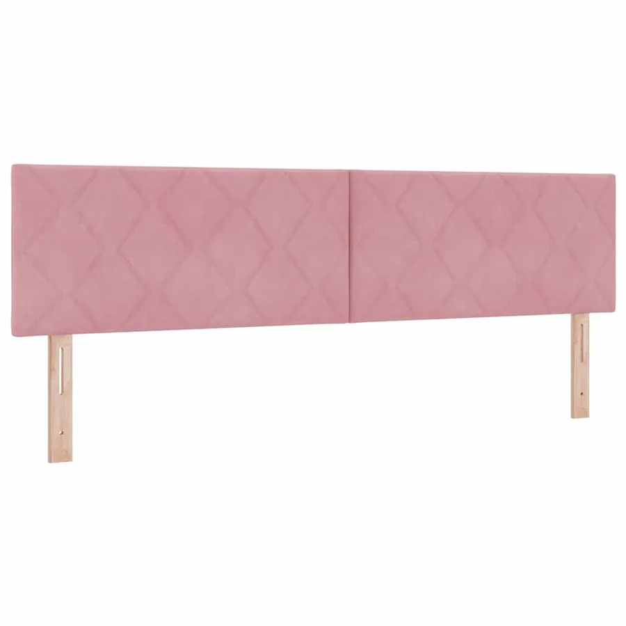 Tête de lit Rose 180 cm Velours - 2