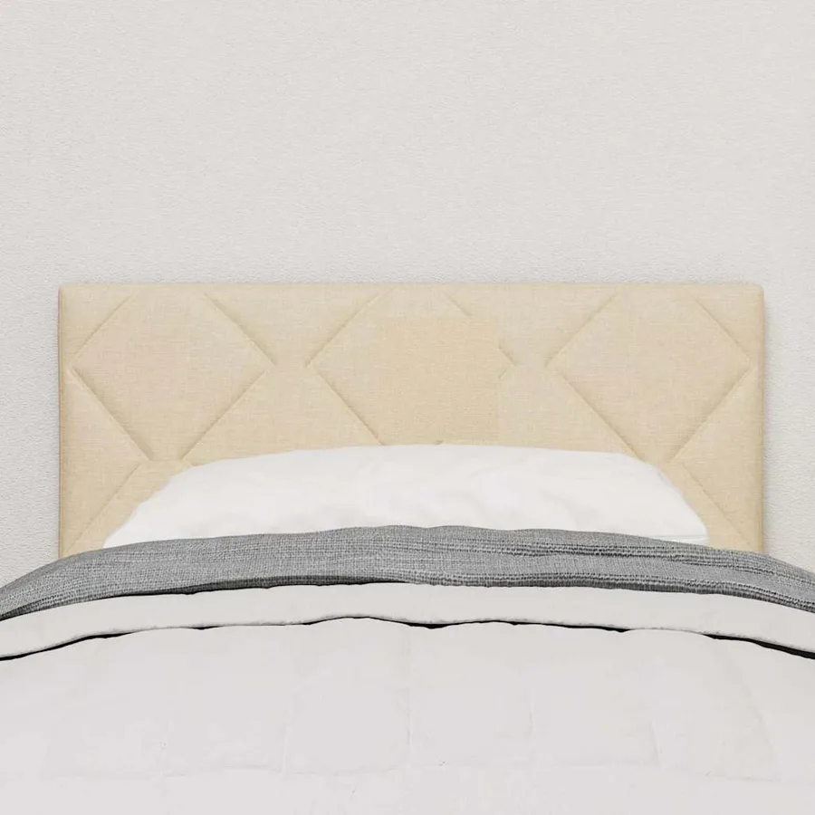 Tête de lit Crème 80 cm tissu - 3
