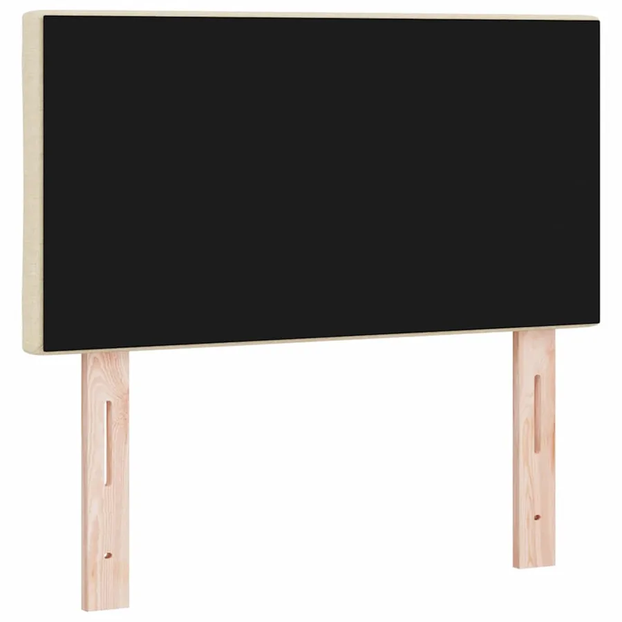 Tête de lit Crème 80 cm tissu - 4