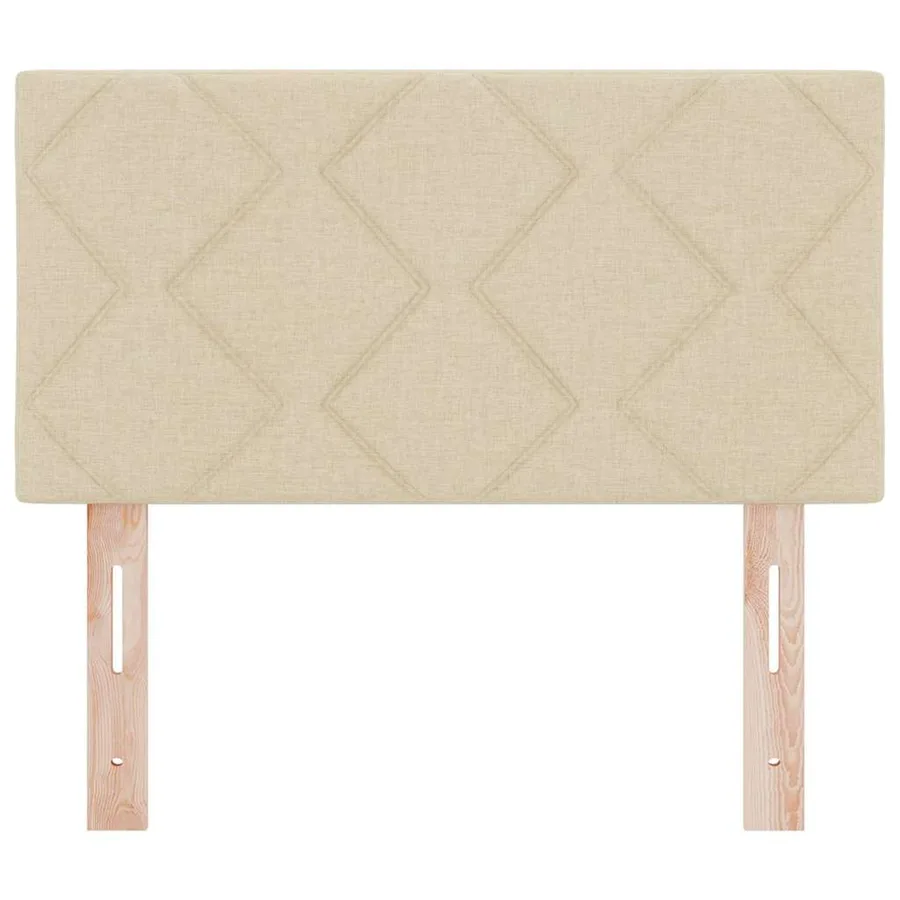 Tête de lit Crème 80 cm tissu - 5