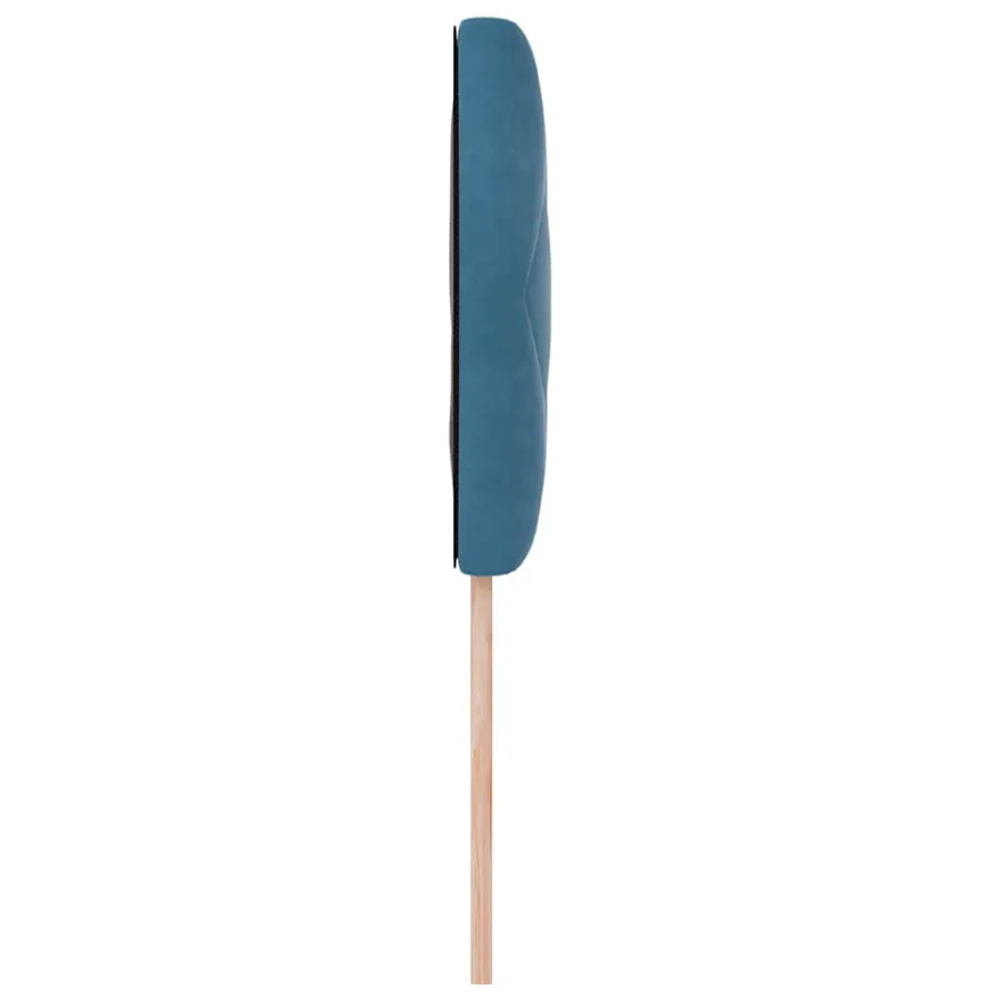 Tête de lit Bleu foncé 90 cm Velours - 6