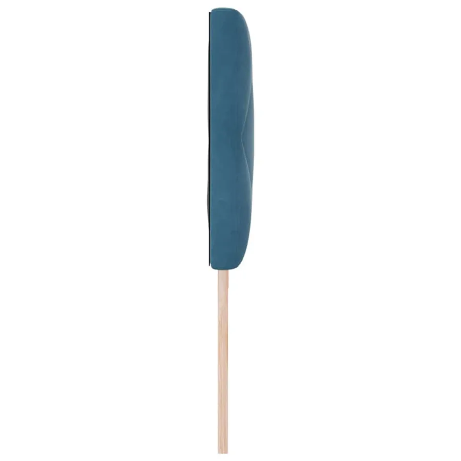 Tête de lit Bleu foncé 200 cm Velours - 6