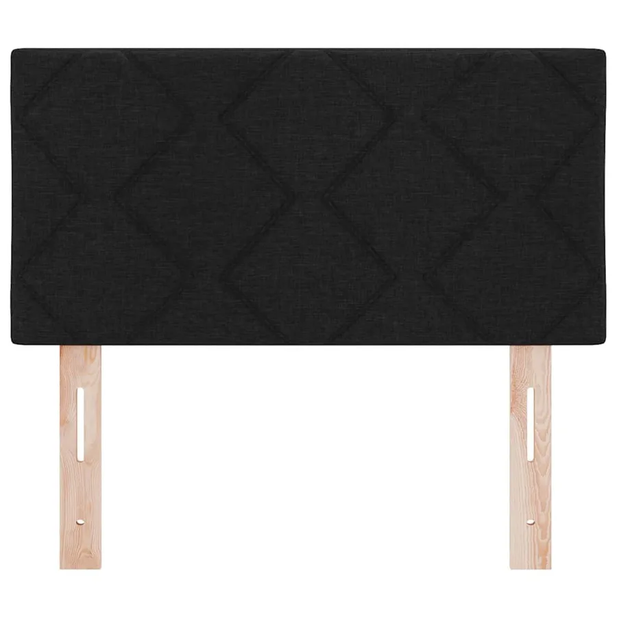 Tête de lit LED Noir 80 cm tissu - 5