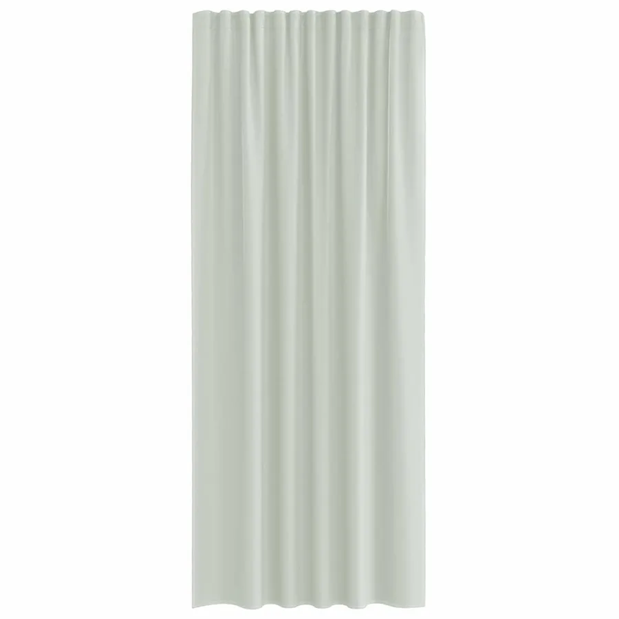 Rideaux en voile à œillets 2 pcs gris clair - 4