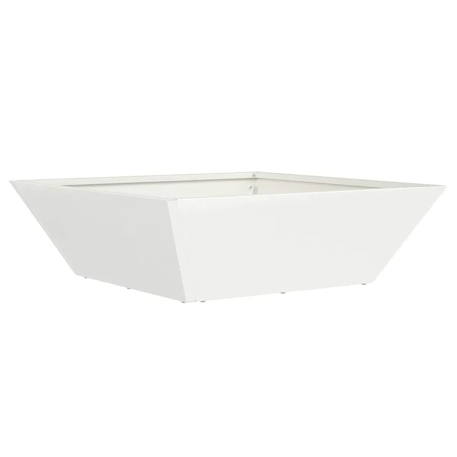 Cache-pot de jardin 5 pc Blanc 50 x 50 x 15 cm - 5