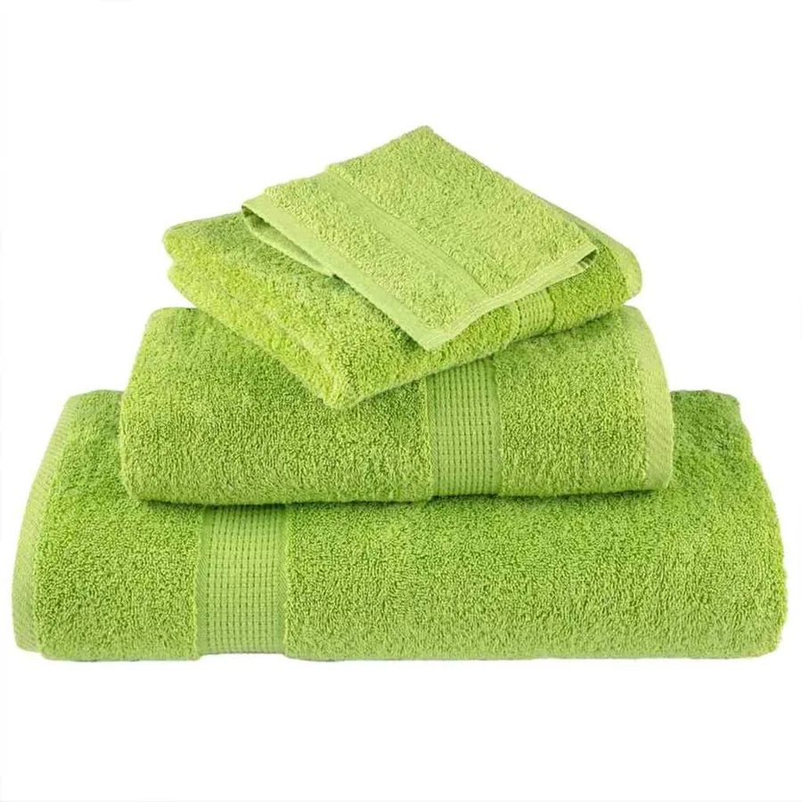 Serviette Invité SOLUND 2 pc Vert 15 x 21 cm 550 gsm - 3
