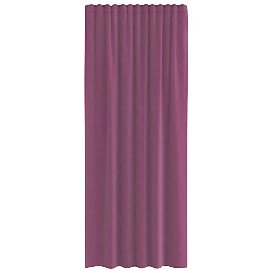 Rideaux en voile à œillets (2 pcs) violets - 4