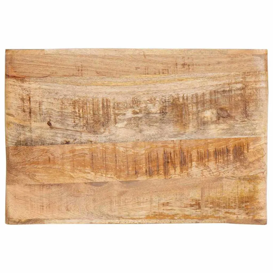 Table de chevet 2 pcs Marron Bois de mangue massif - 8