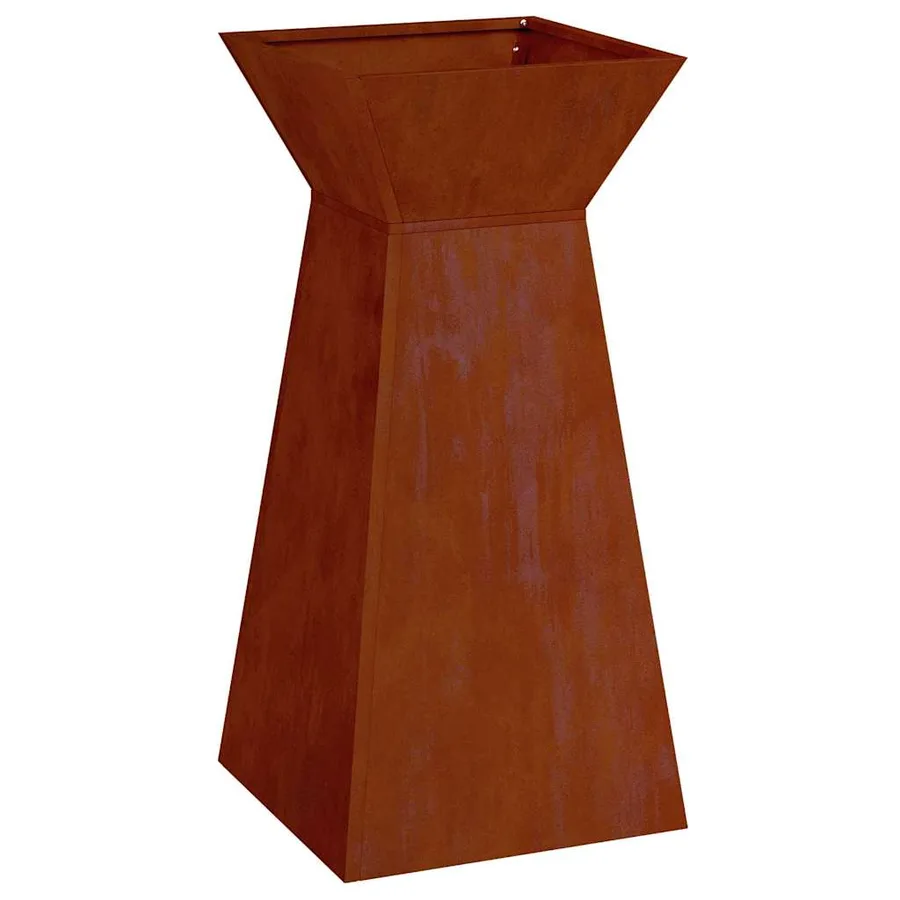 Jardinière à pilier Rouillé 35 x 35 x 73 cm - 2