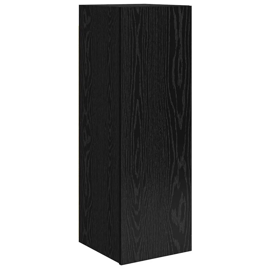 Ensemble meuble TV 9 pcs Chêne noir Bois d'ingénierie - 7