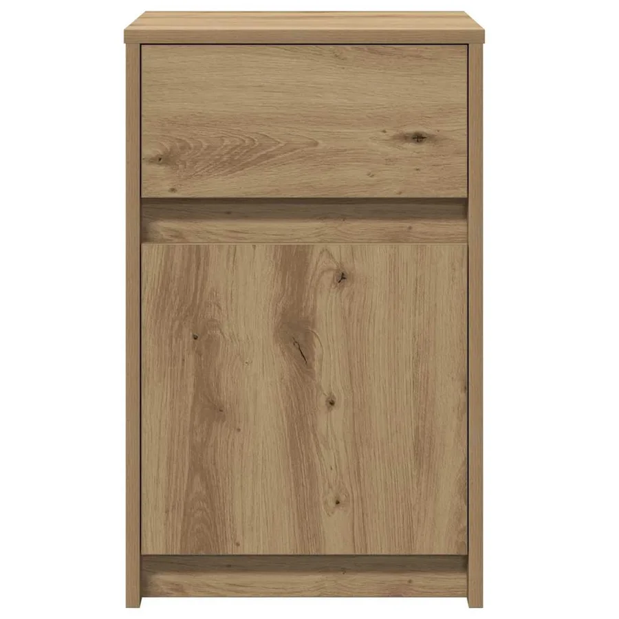 Armoire de chevet LED chêne artisanal 38 x 34 x 61 cm - 6