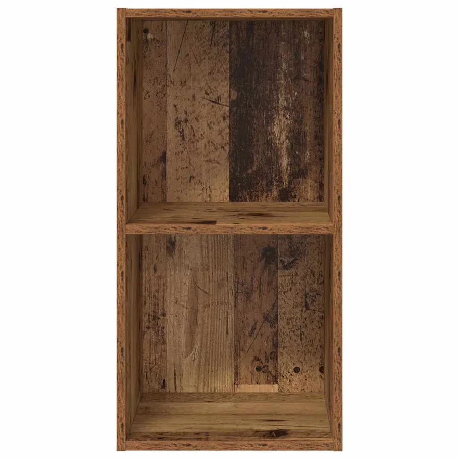 Ensemble meuble TV Montage mural Bois Ancien 37 x 37 x 72 cm - 7