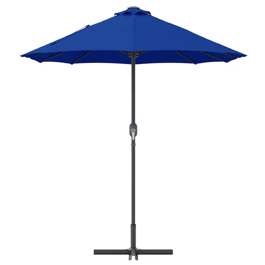 Parasol de jardin 370 x 197 x 239 cm Polyester et Aluminium - 6
