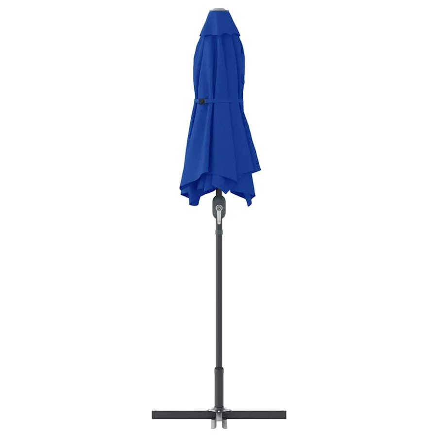 Parasol de jardin 370 x 197 x 239 cm Polyester et Aluminium - 7
