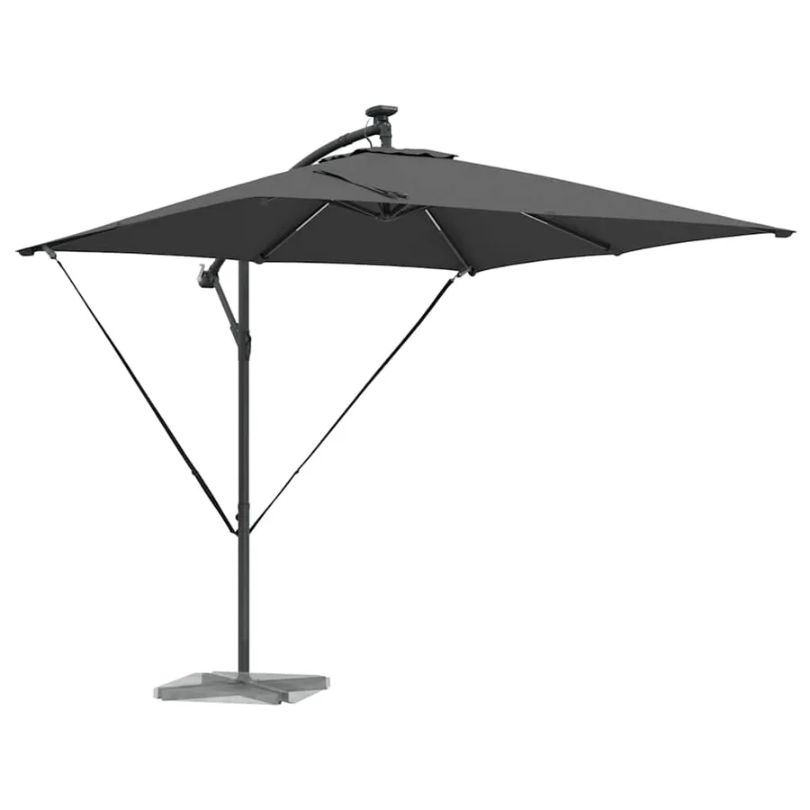 Parasol Anthracite 249 x 249 x 250 cm Polyester et Aluminium - 3