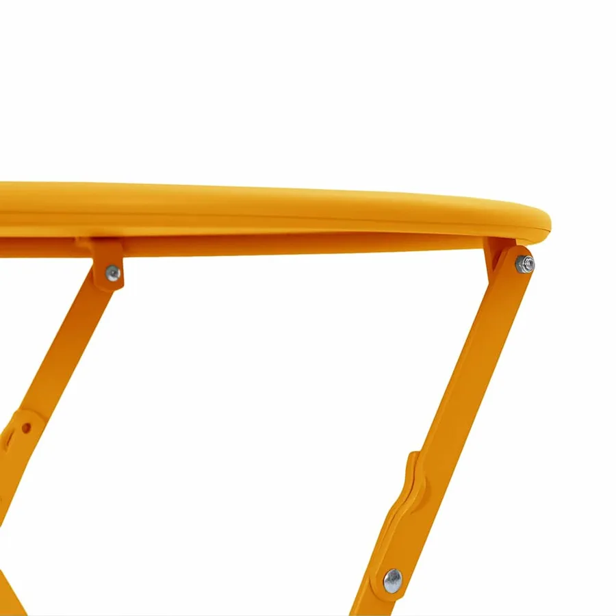 Table bistrot Moutarde Ø 50 x 71 cm Acier revêtu de poudre - 7