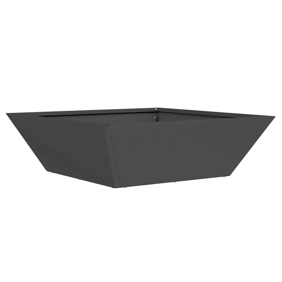 Cache-pot de jardin 5 pc Noir 50 x 50 x 15 cm - 5