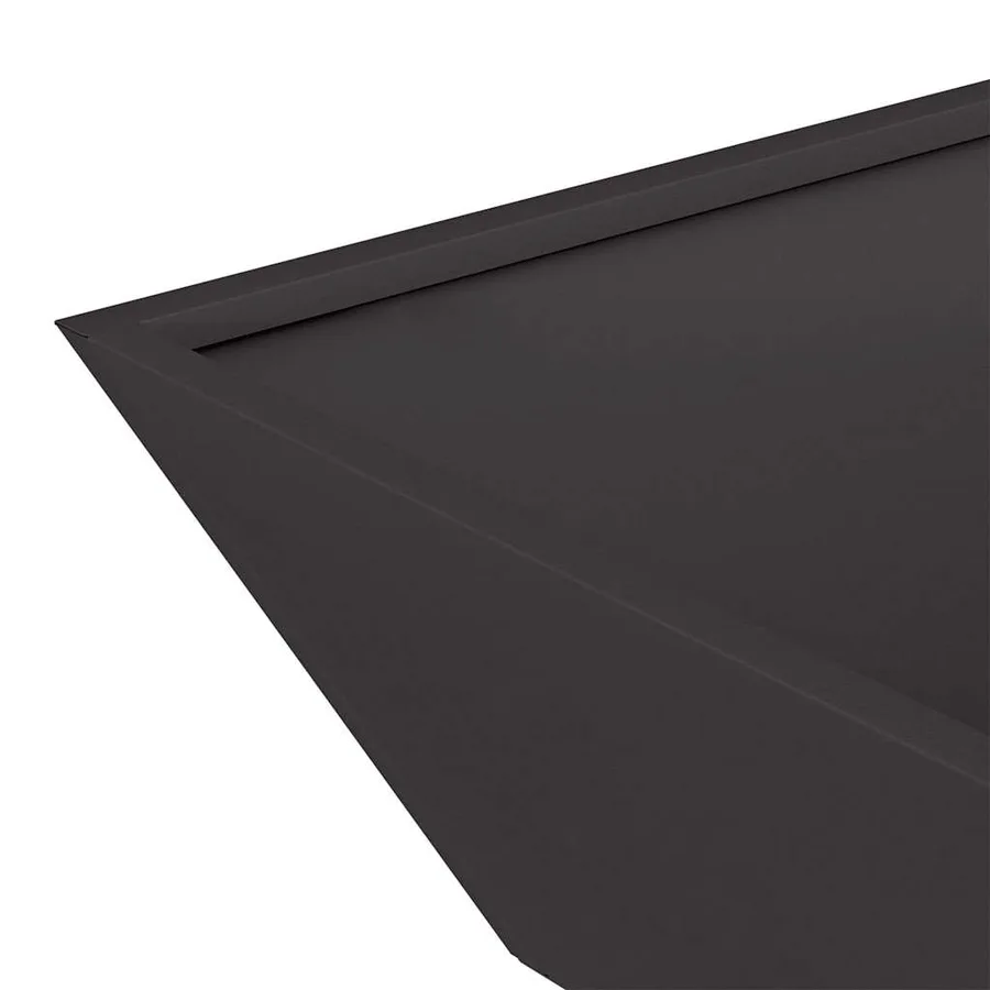 Cache-pot de jardin 5 pc Noir 50 x 50 x 15 cm - 8