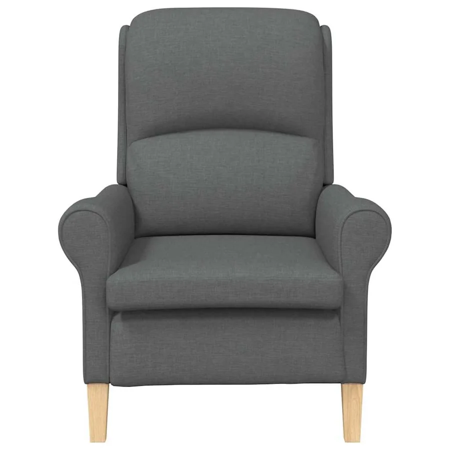 fauteuil Gris foncé tissu - 4