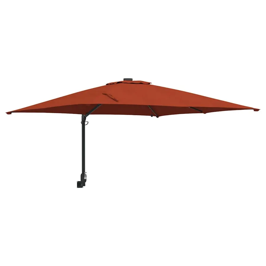 Parasol de jardin Terre cuite 248,5 x 247,5 x 160 cm - 2