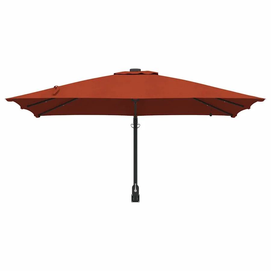Parasol de jardin Terre cuite 248,5 x 247,5 x 160 cm - 4
