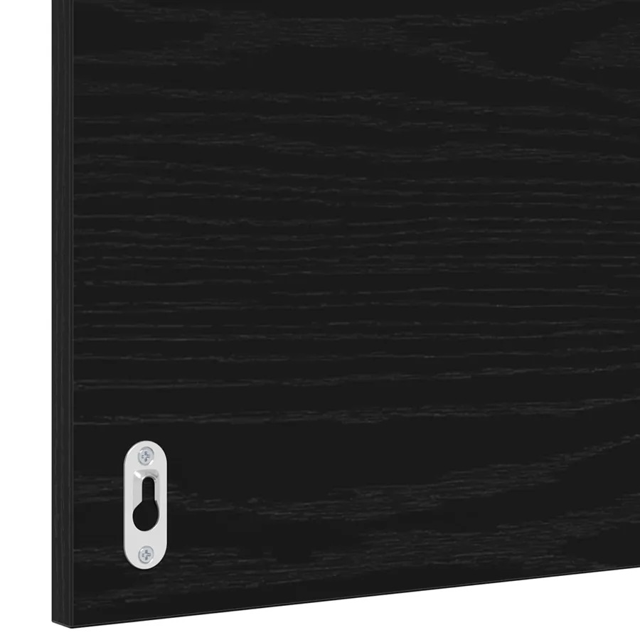 Ensemble de mobilier de salle de bain 2 pcs Chêne noir - 8