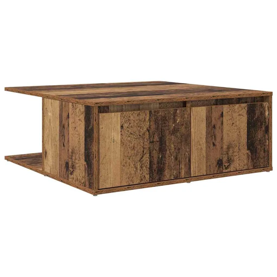 Table basse Vieux bois 80 x 80 x 31 cm Bois d'ingénierie - 2