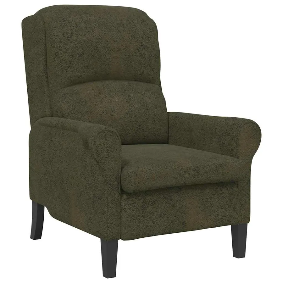 fauteuil Vert armée Simili cuir - 2